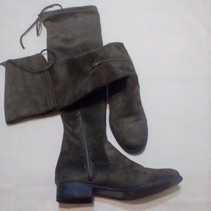 American Eagle Outfitters Over-the-knee boots, Size 7, Moss Green - Pre-owned